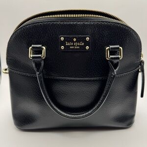 Kate Spade Grove Street Mini Carli Dome Satchel
or Crossbody in Black.